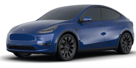 TESLA MODEL Y 2021 5YJYGDEF0MF076196 image